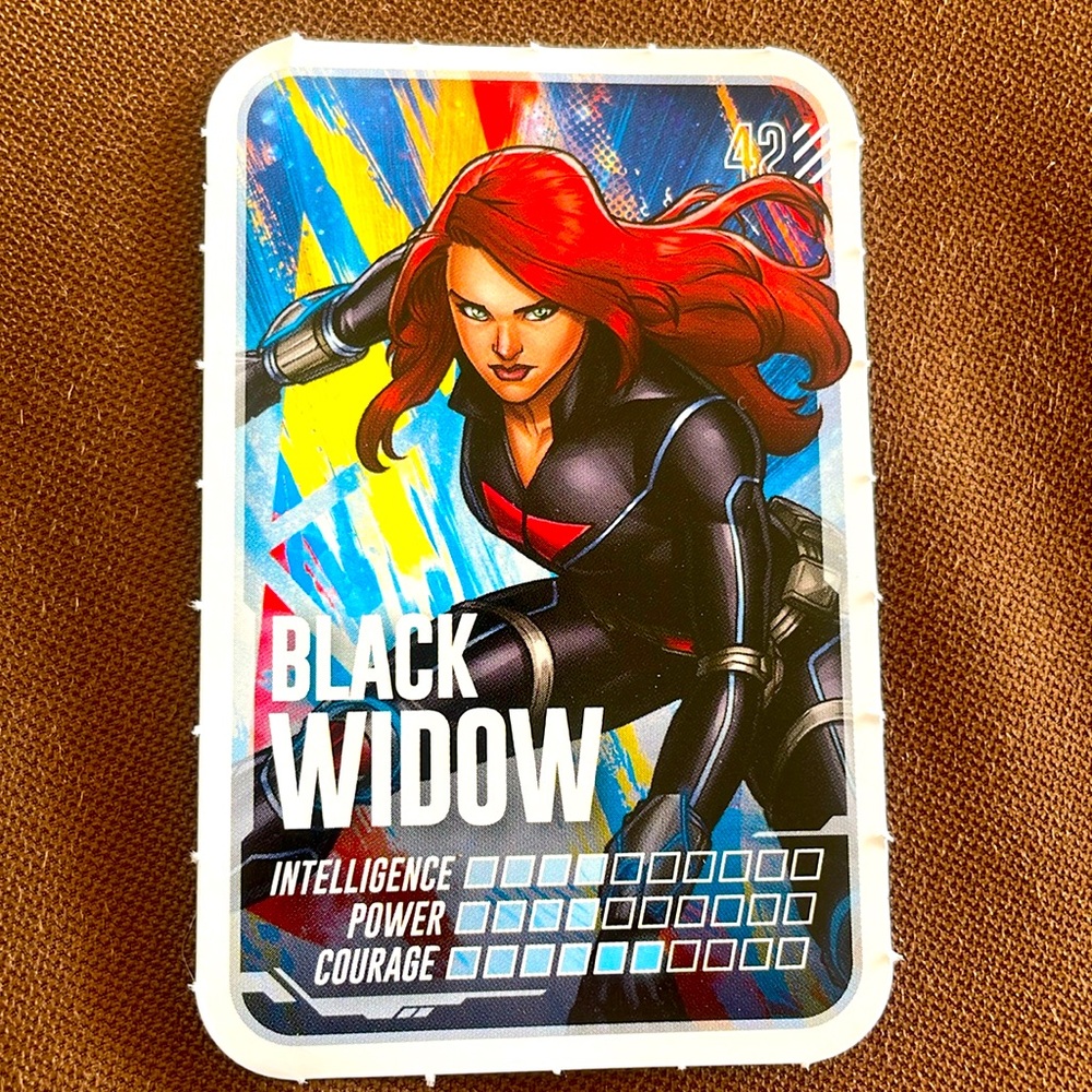 Marvel Collection Cards #42 - BLACK WIDOW